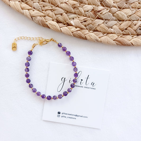 Βραχιόλι με αμέθυστο