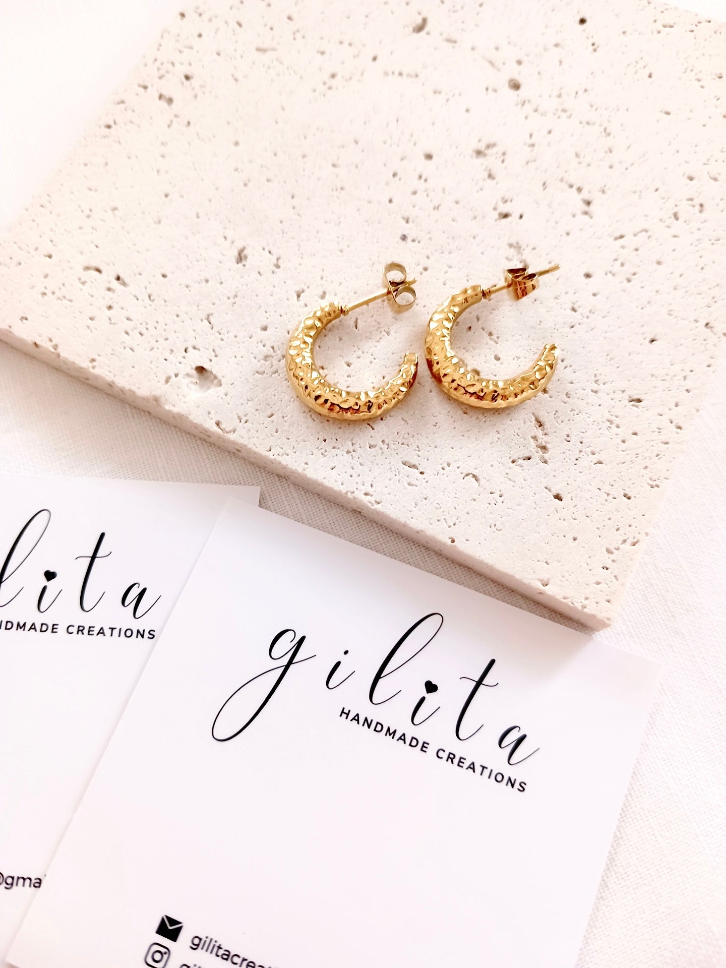 Ατσάλινα σφυρήλατα σκουλαρίκια