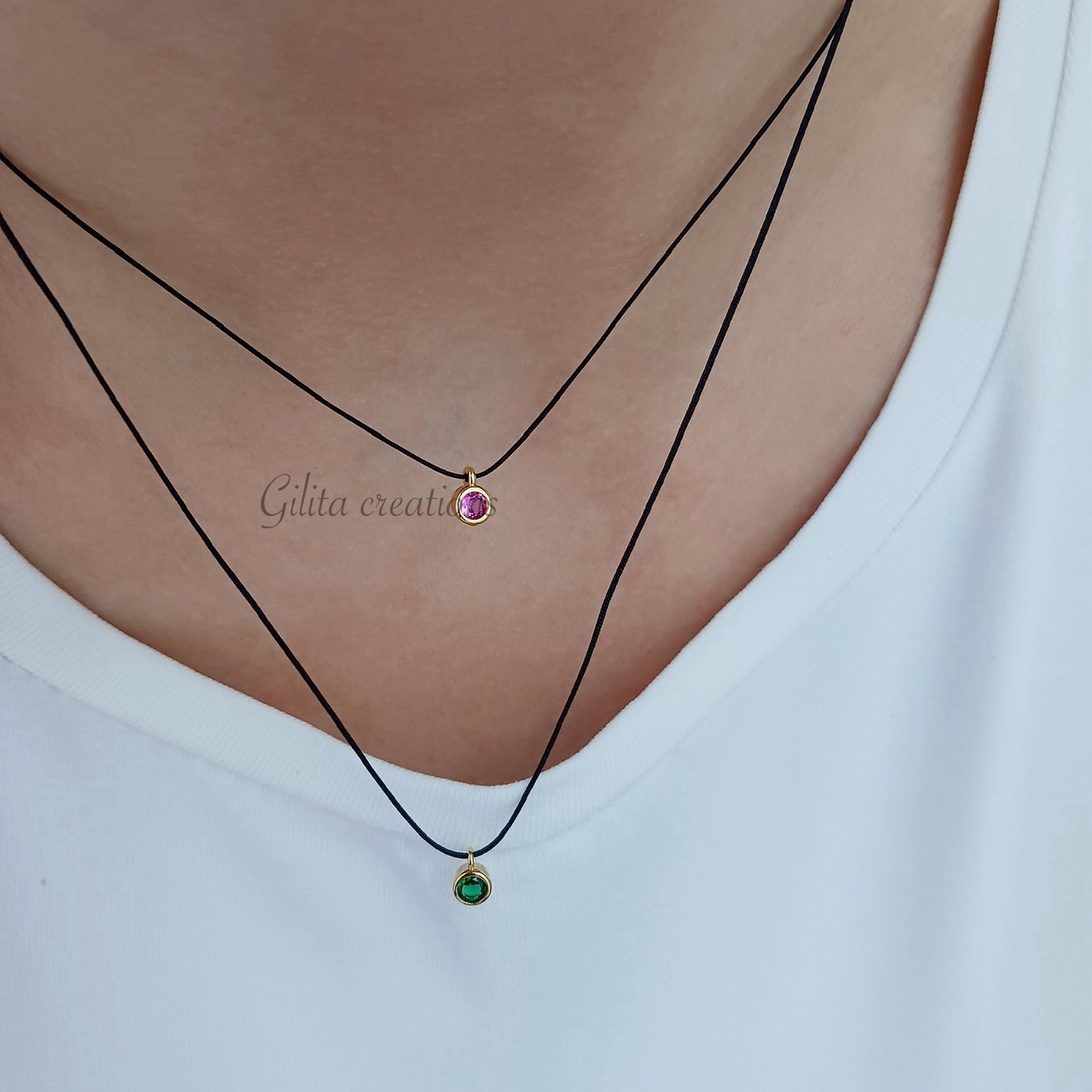 Κολιέ με ζιργκόν