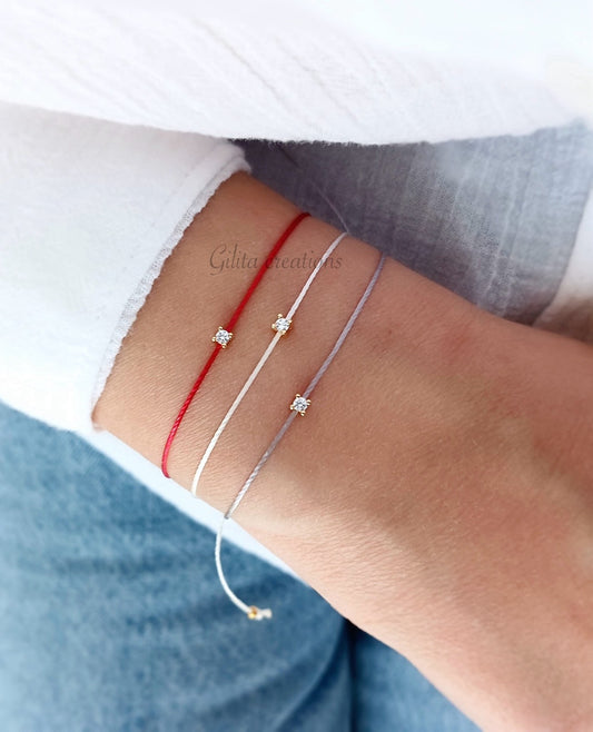 Μικροσκοπικό βραχιόλι με ζιργκόν